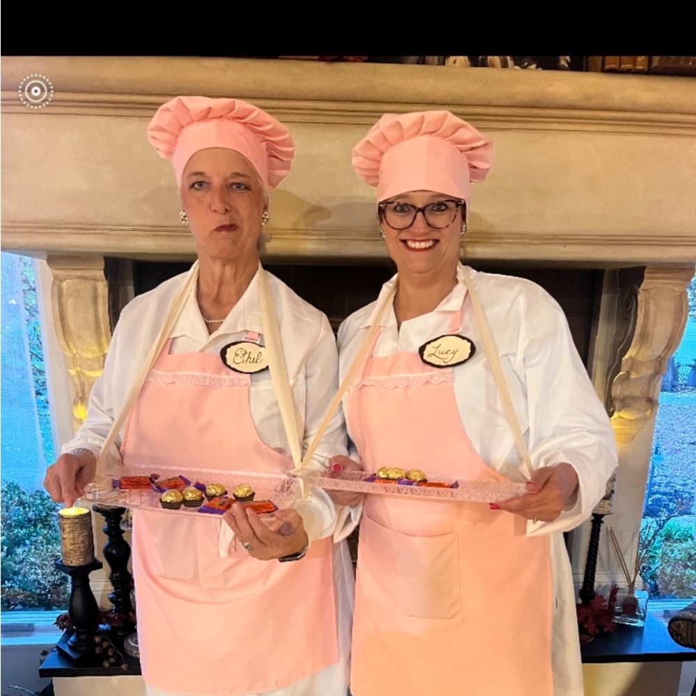 Lucy and Ethel costume